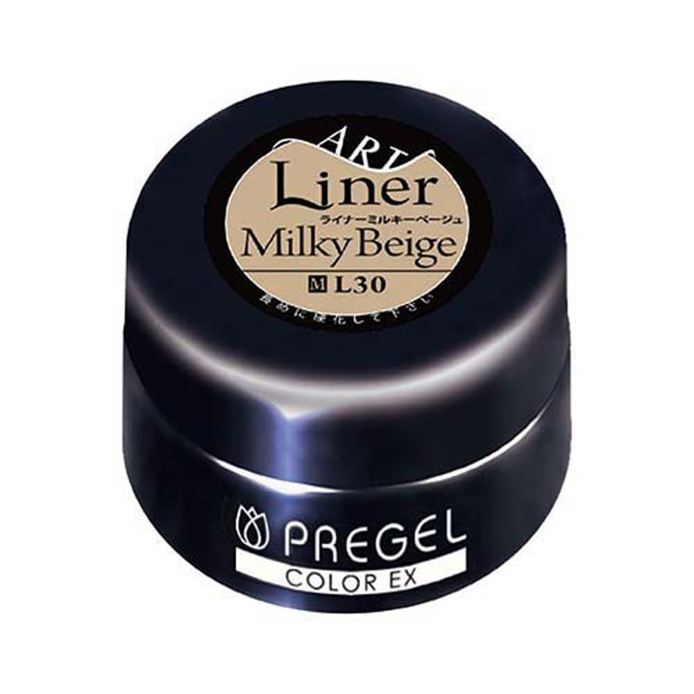 프리젤 컬러EX 라이너밀키베이지 PG-CEL30 3g 젤네일