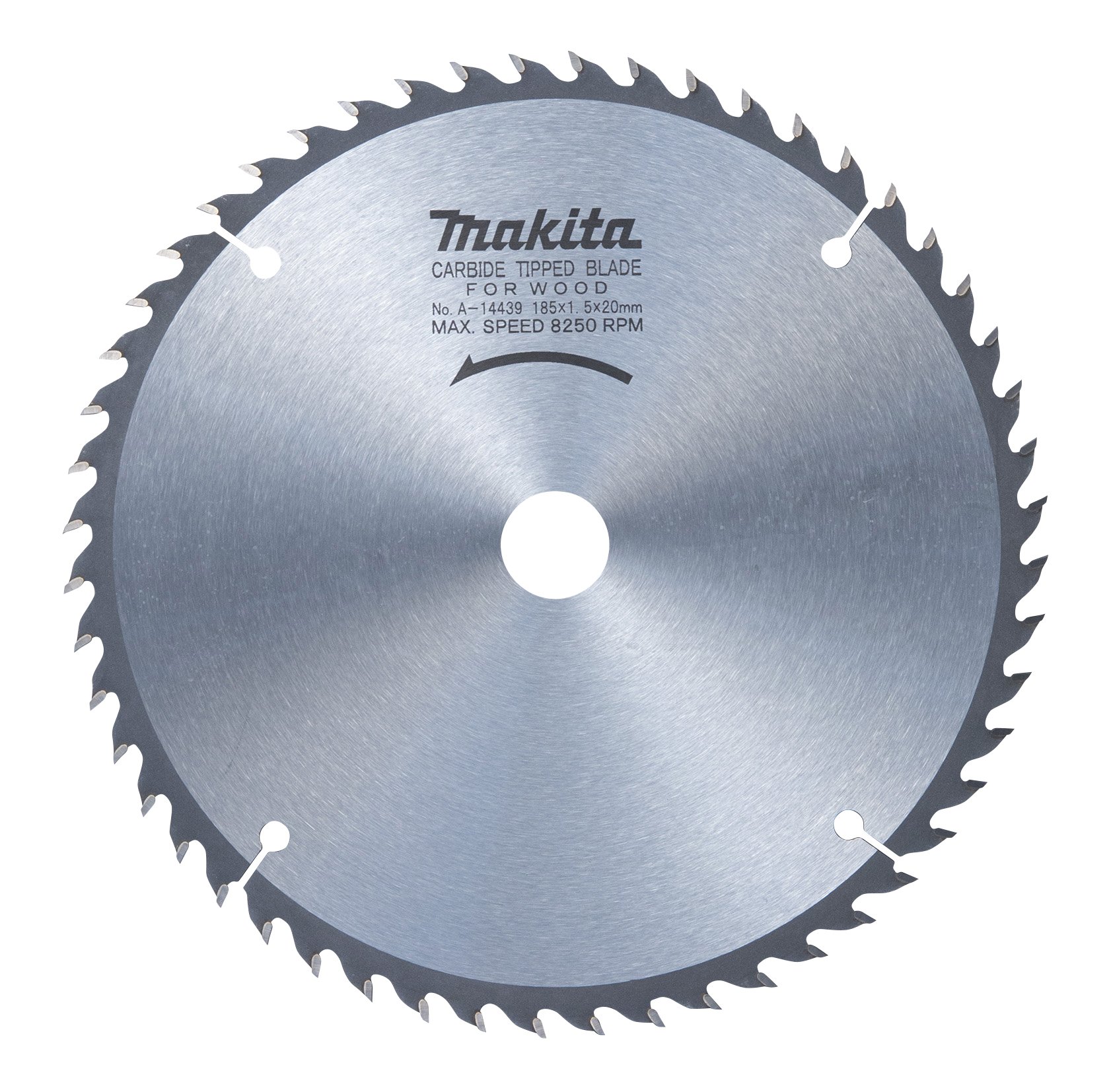 마키타 A-14439 외경 185mm 52T 일반목공용 칩소 이미지 1