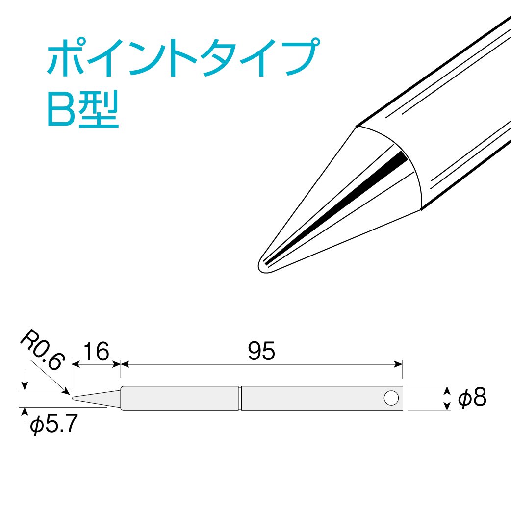 호잔 즉열 인두기 H-600 19W 100V 이미지 4