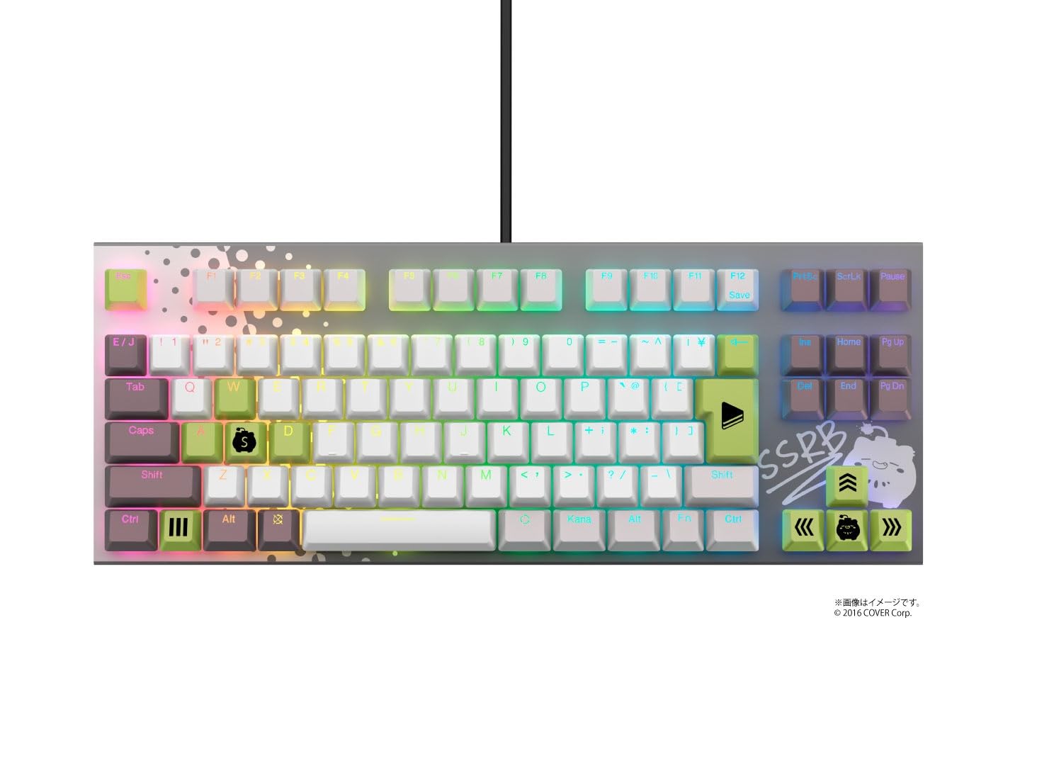 토프레 리얼포스 GX1 시시로 보탄 X1UCS1 91키 게이밍 키보드 한글 이미지 1
