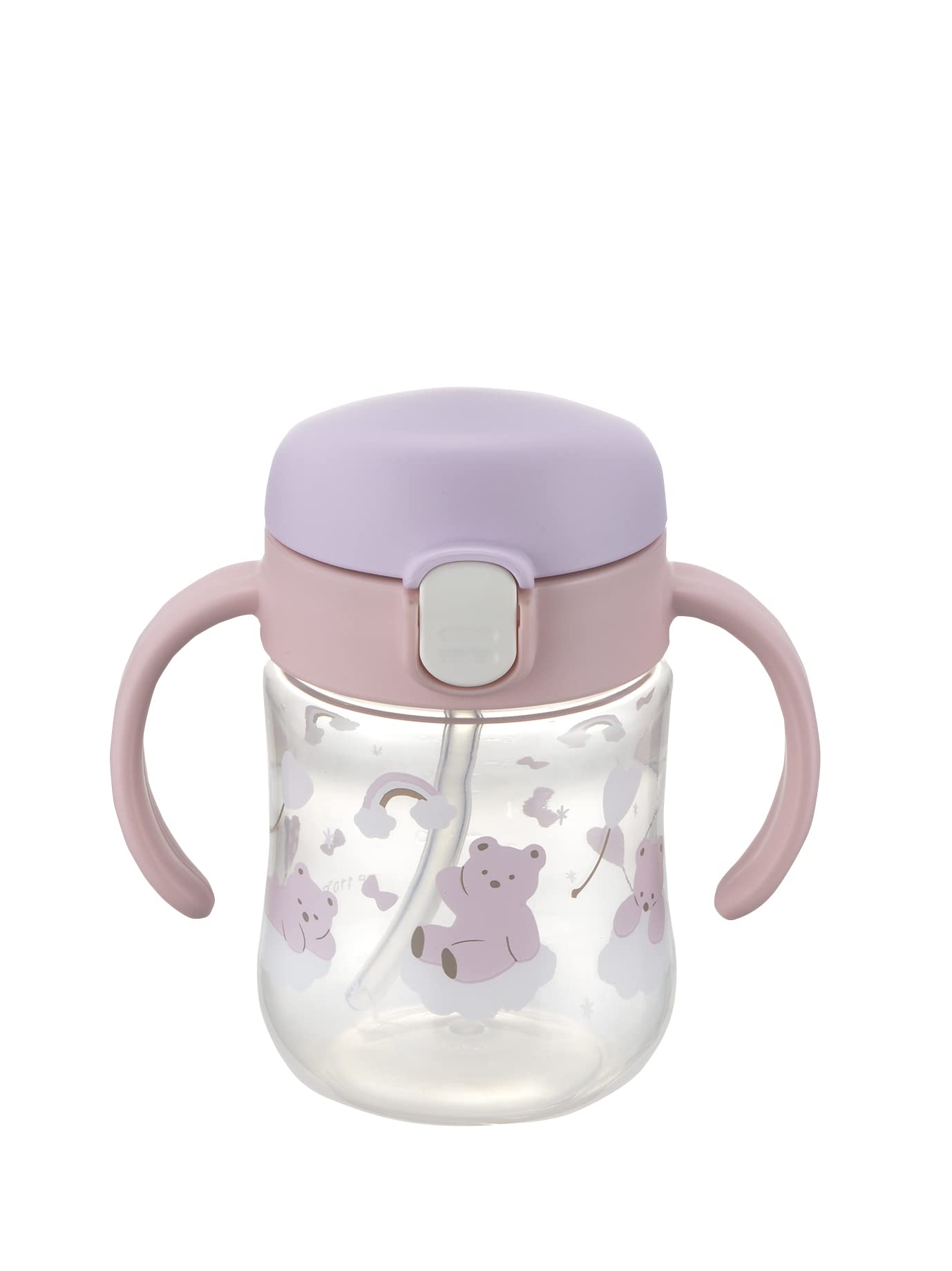 리첼 트라이 스트로 레슨 머그 200ml 퍼플 이미지 1