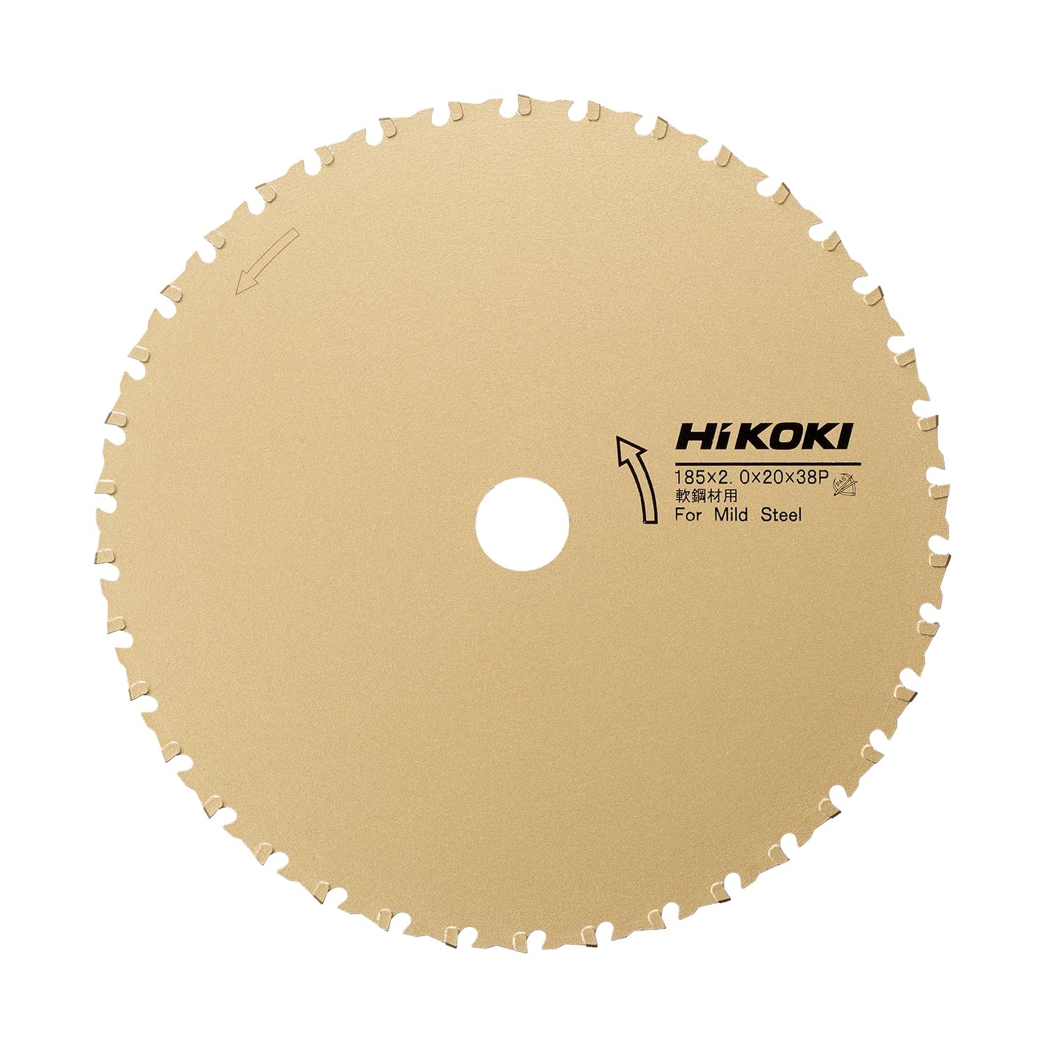 하이코키 서멧 팁쏘 185mm 38날 연강재용 CD7SA CD7용 0032-1432
