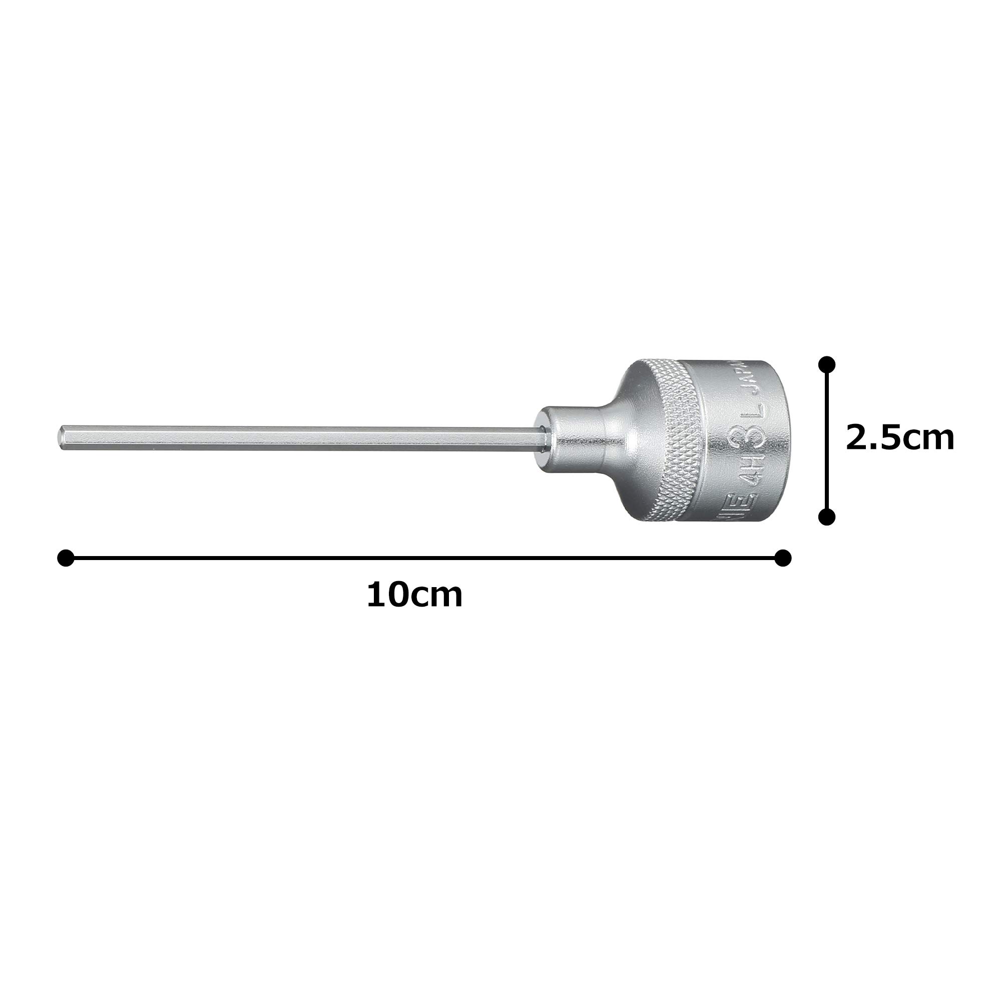 토네 HP4H-03L 롱 육각 소켓 3mm 12.7mm 이미지 5