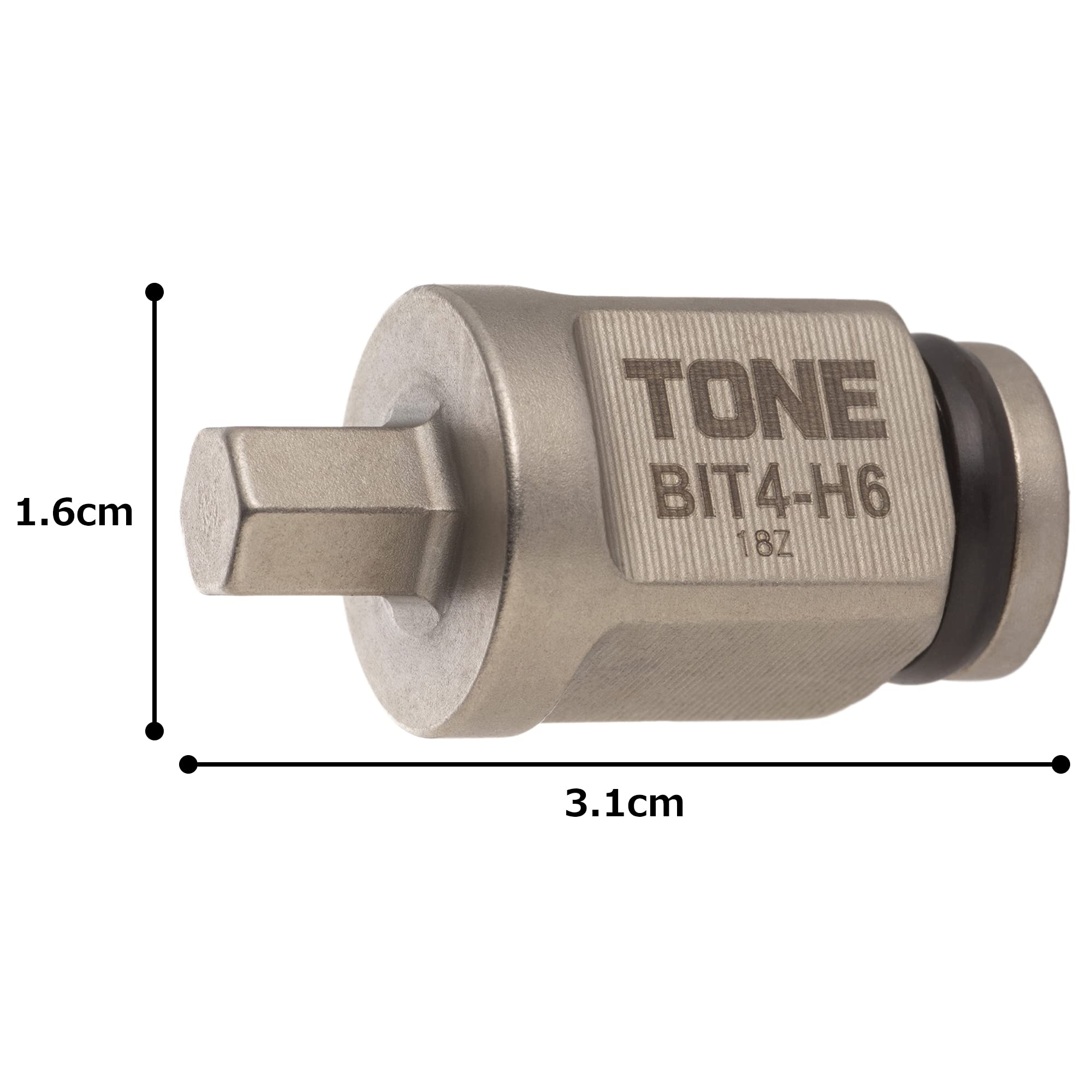 토네 BIT4-H06 6mm 육각 비트 소켓 이미지 4