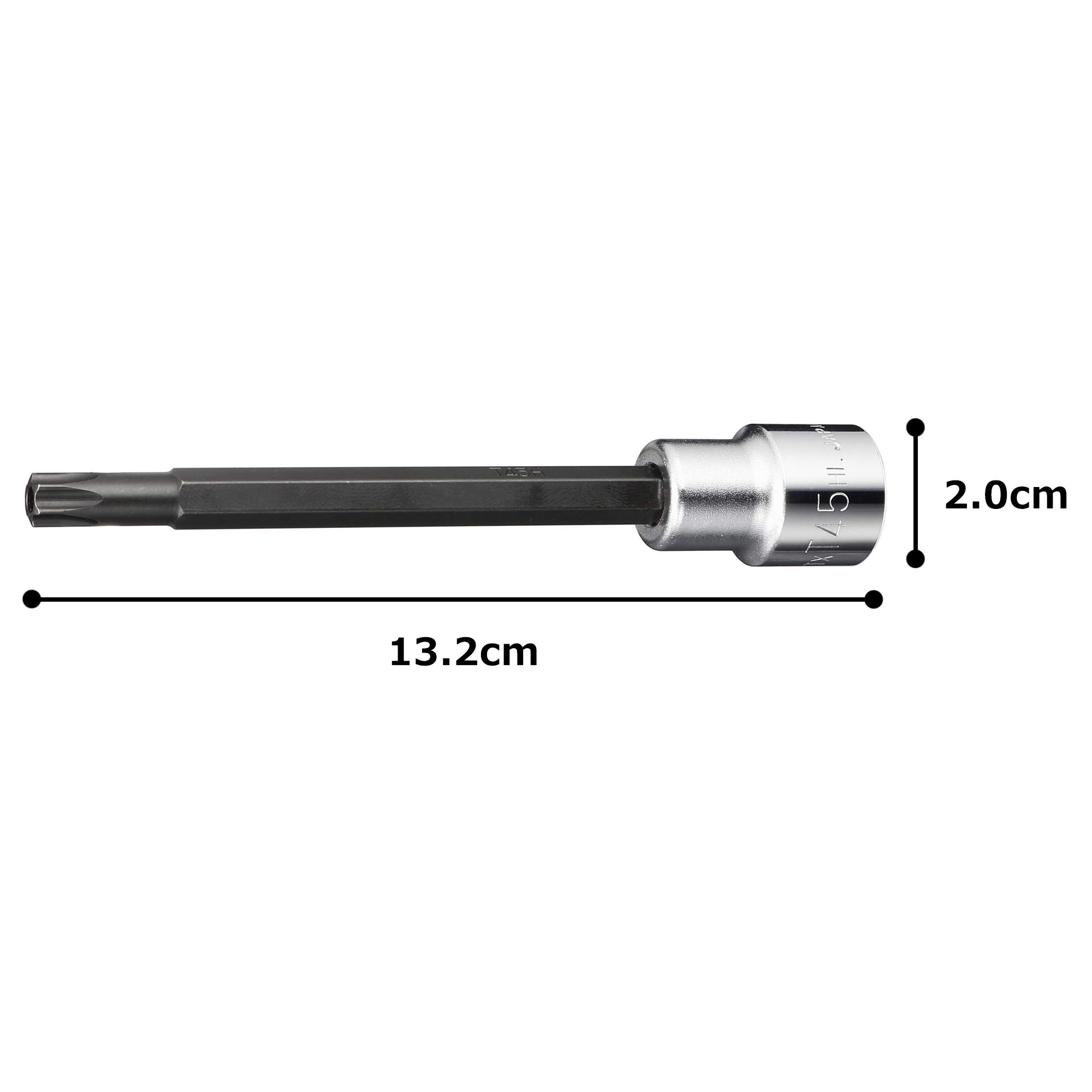 토네 HP4TX-T45HL 12.7mm 롱 별렌치 소켓 보안형 T45H 이미지 5