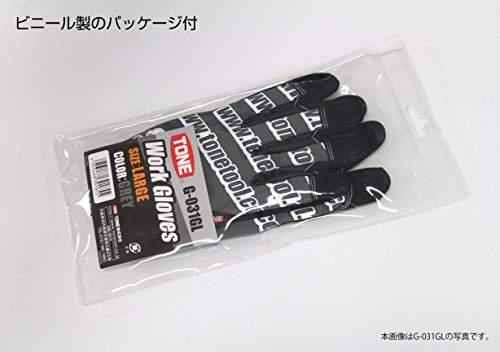 토네 G-031GL 그레이 L 워크 글로브 이미지 4