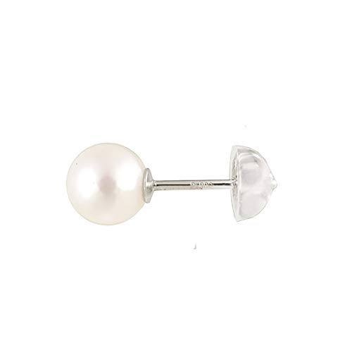 교세라 플래티넘 아코야 진주 귀걸이 6.0mm 6.5mm 스터드 이미지 4