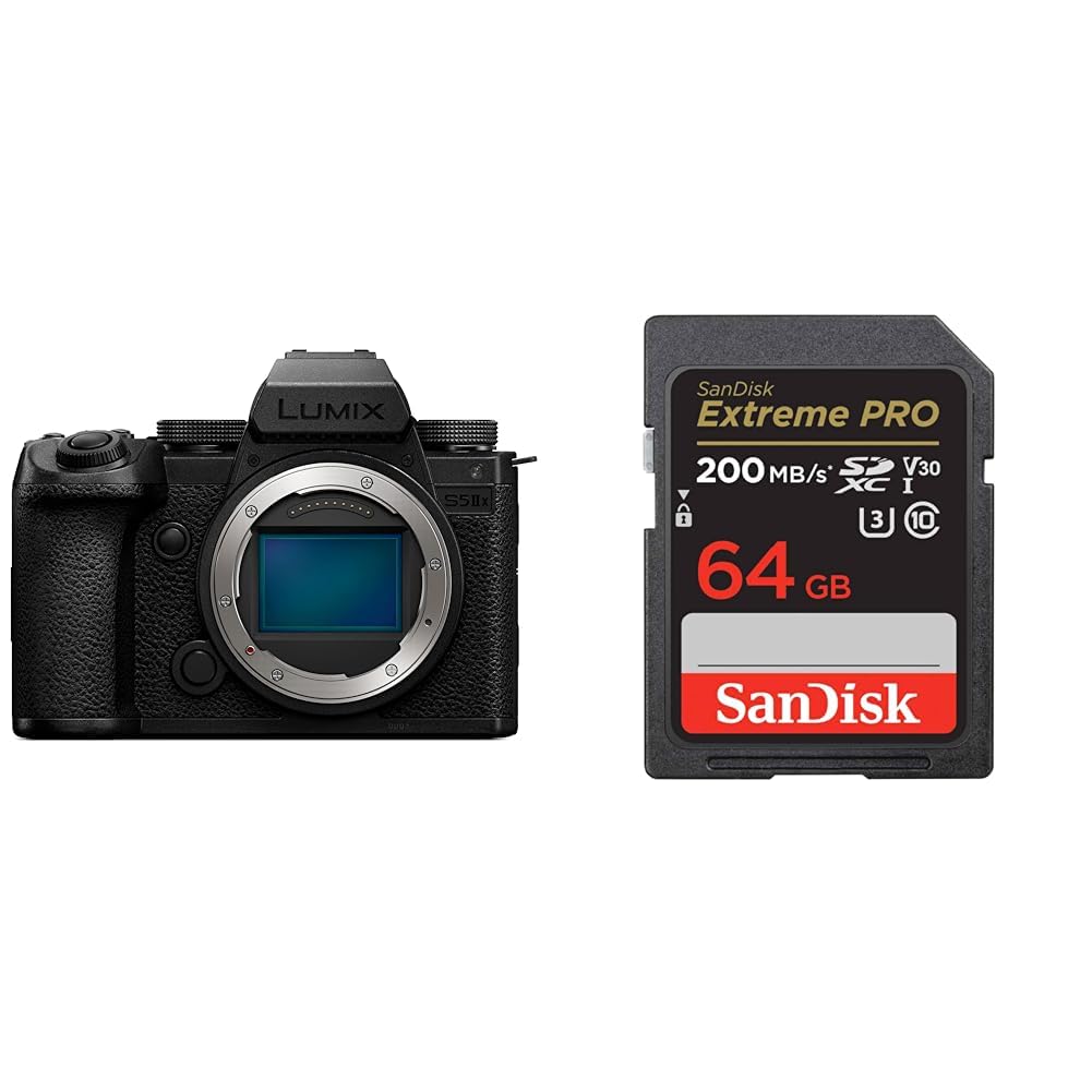 파나소닉 루믹스 DC-S5M2X 블랙 64GB 미러리스 카메라