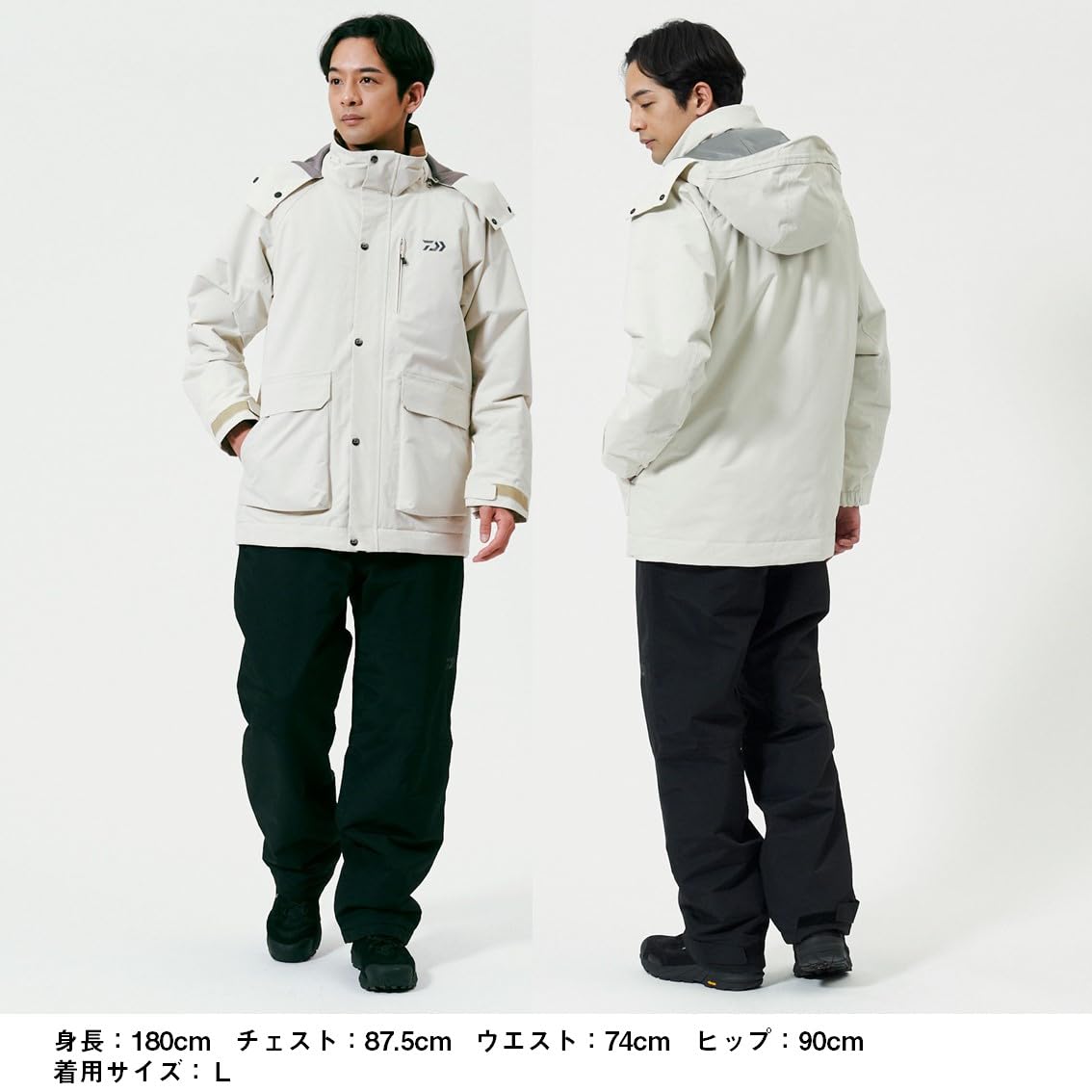 다이와 레인맥스 리빌드 윈터 슈트 DW-3225 방한복 올리브그린 2025년형 XL 이미지 3