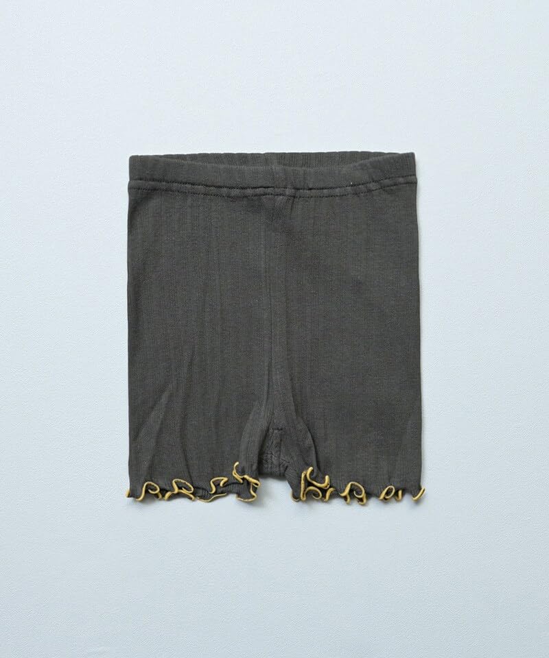마키즈 무지 골지 페치 팬츠 Ｄ２０베이지 80 이미지 4
