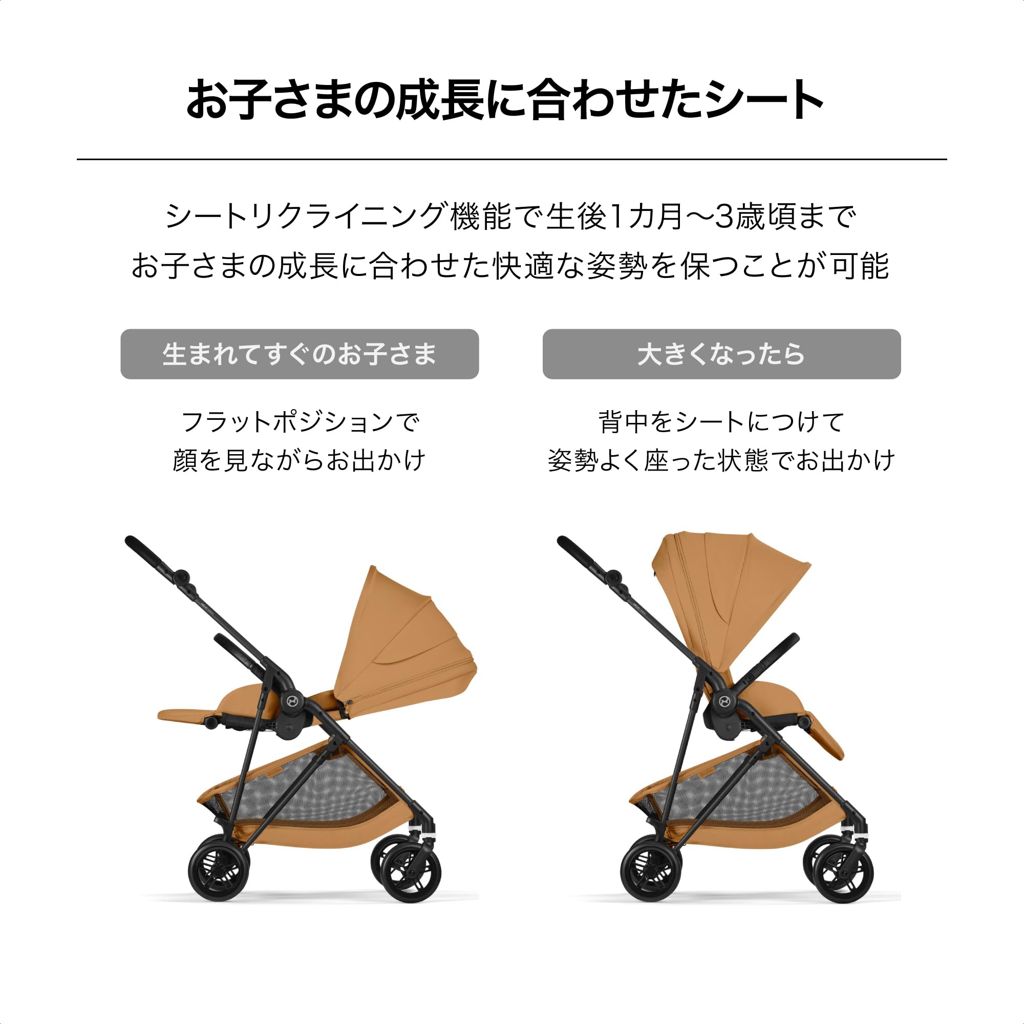싸이벡스 메리오 카본 2026 모스그린 양대면 유모차 2026년 모델 이미지 9