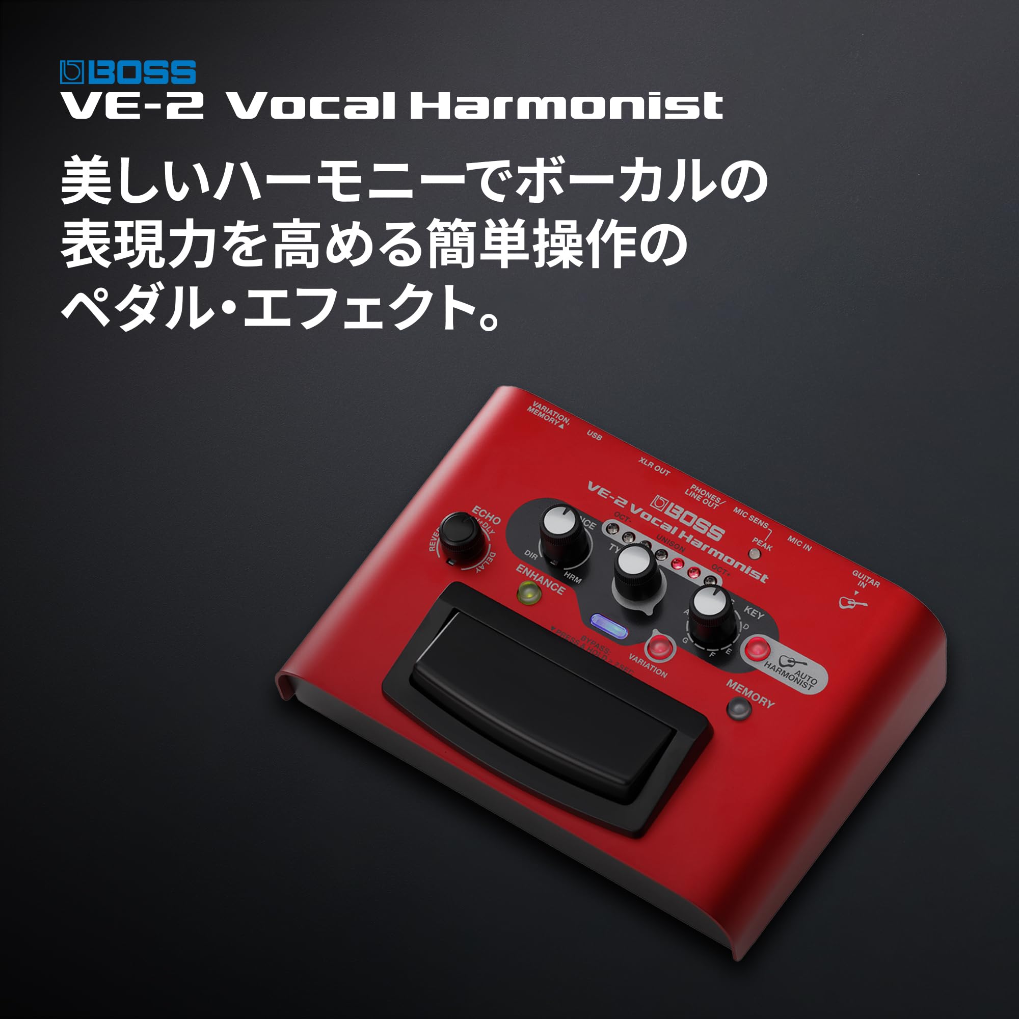 보스 VE-2 보컬 하모나이저 이펙터 이미지 2