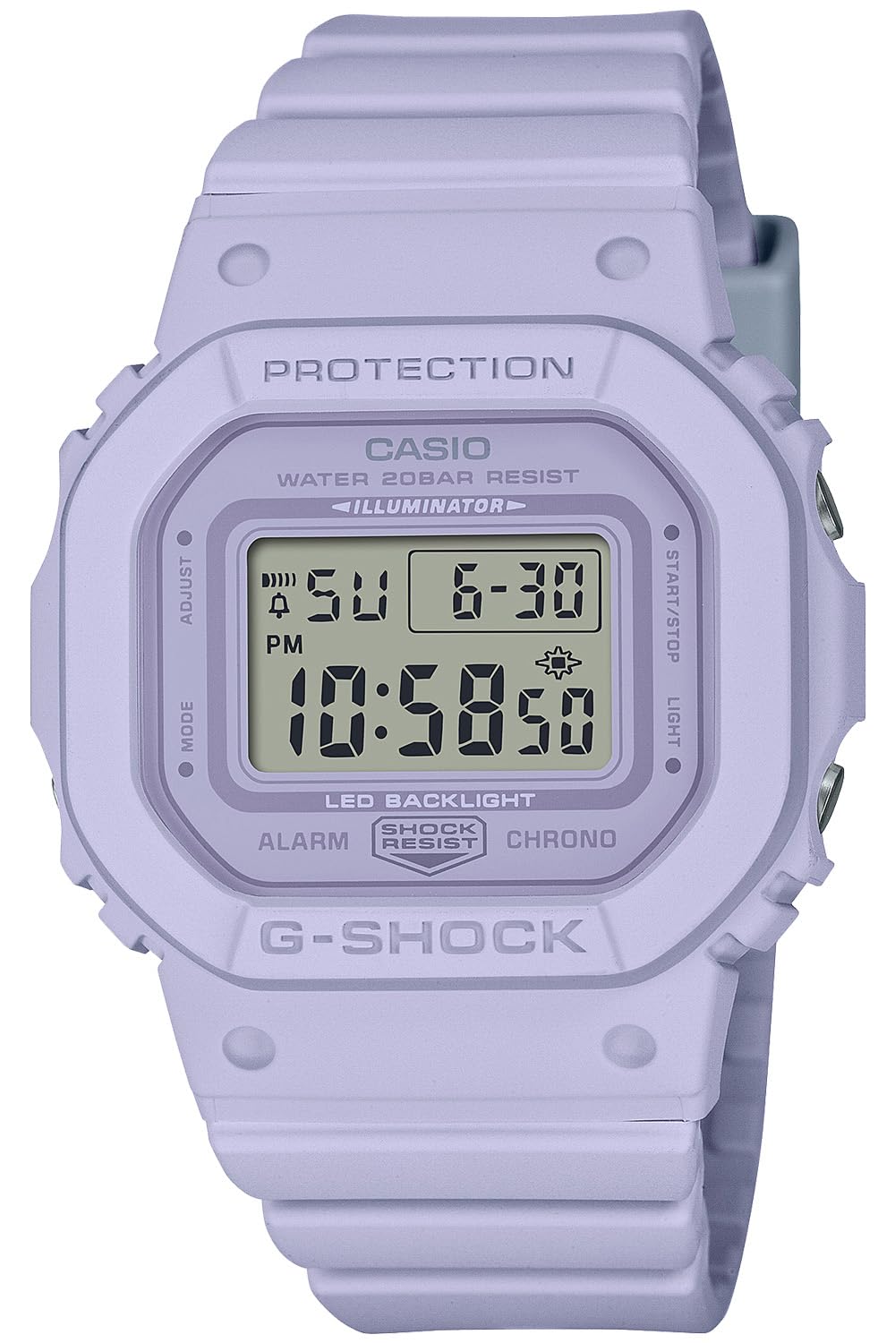 카시오 지샥 미드사이즈 퍼플 GMD-S5600BA-6JF 손목시계 BASIC