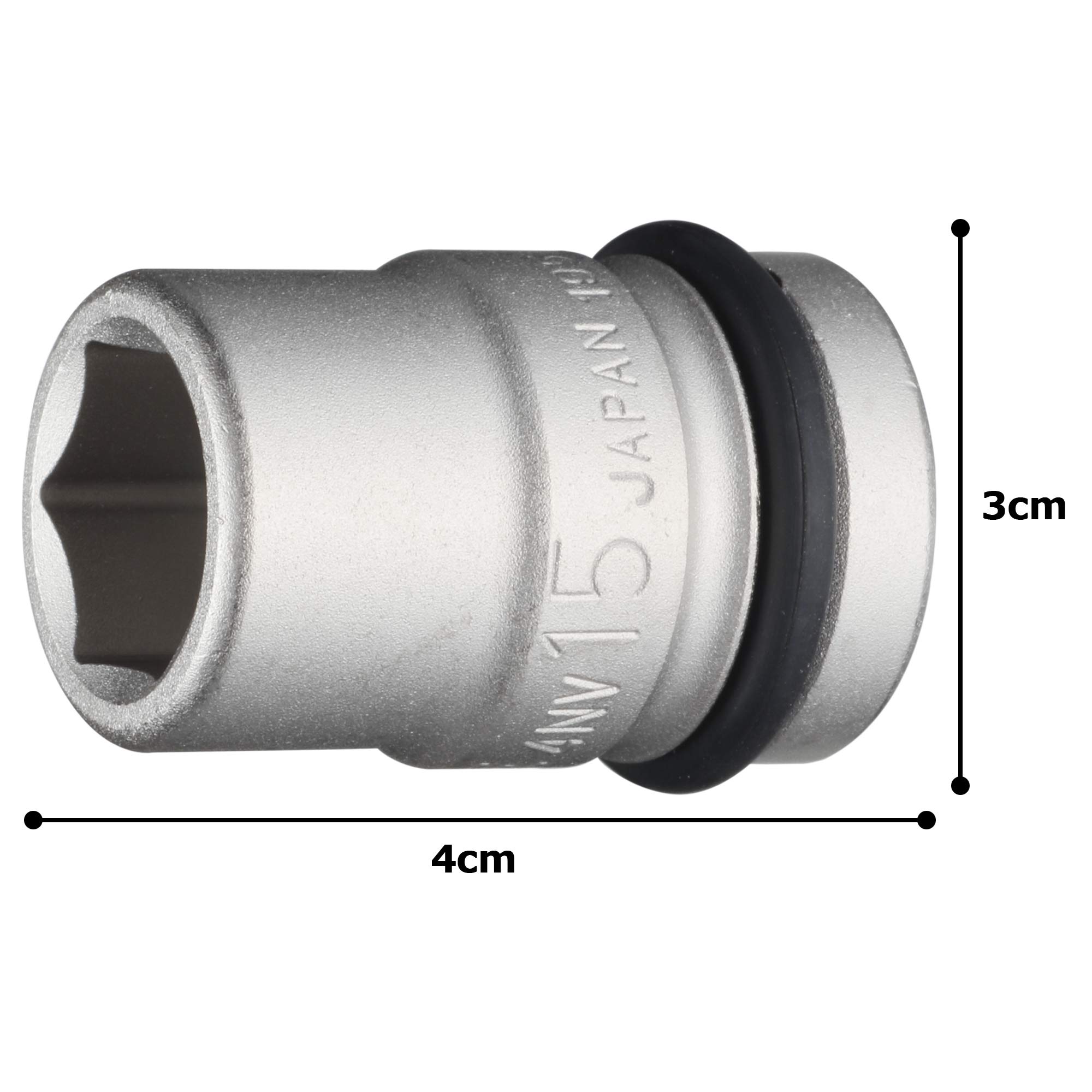 토네 4NV-15 임팩트 소켓 12.7mm 15mm 이미지 5