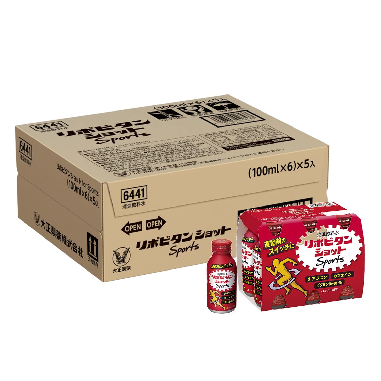 리포비탄 쇼트 스포츠 에너지 드링크 100ml 100 ml (30개입)