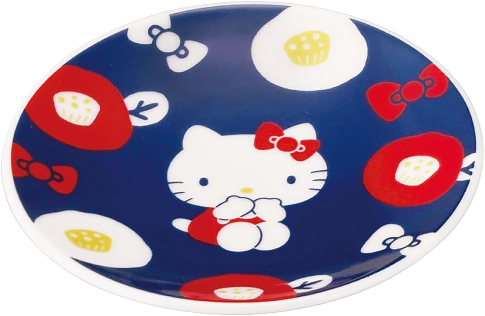 야마카 이로도리 헬로키티 츠바키 HK201-333 9cm 콩접시 이미지 2