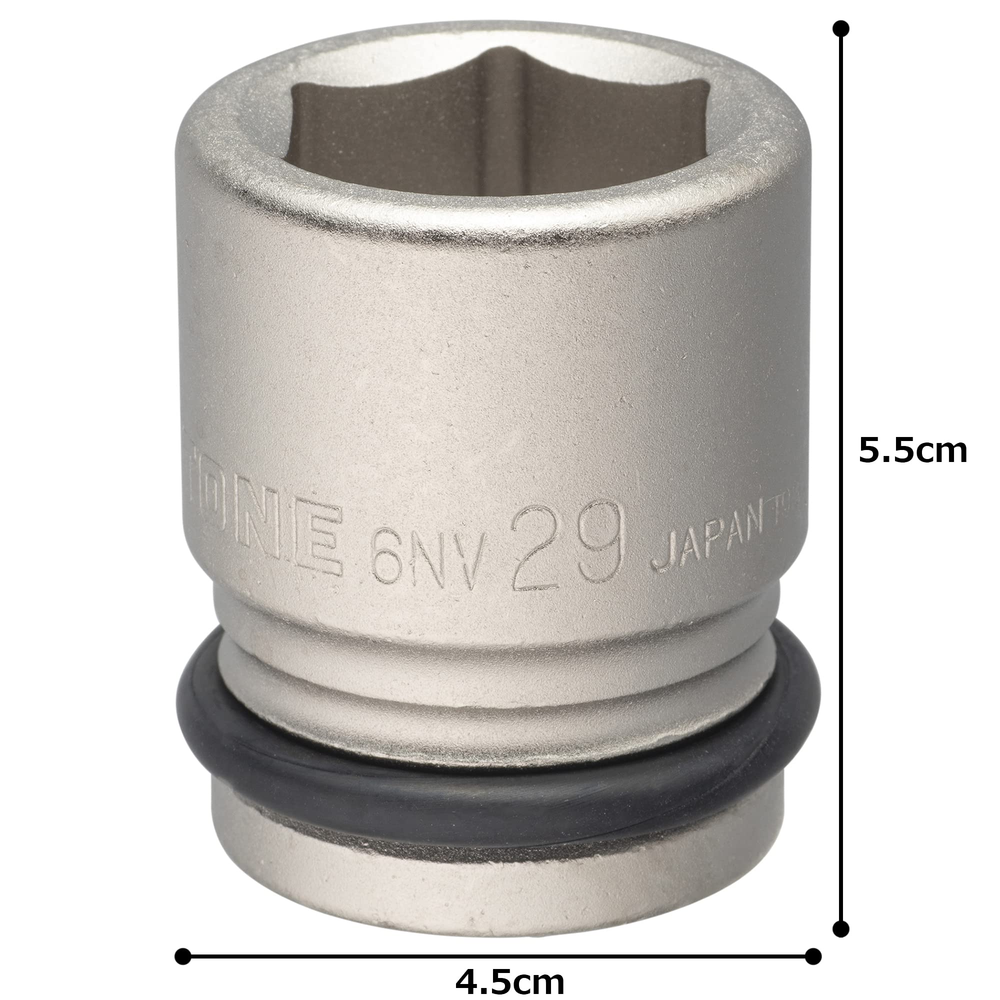 토네 6NV-29 19.0mm 임팩트 소켓 이미지 4