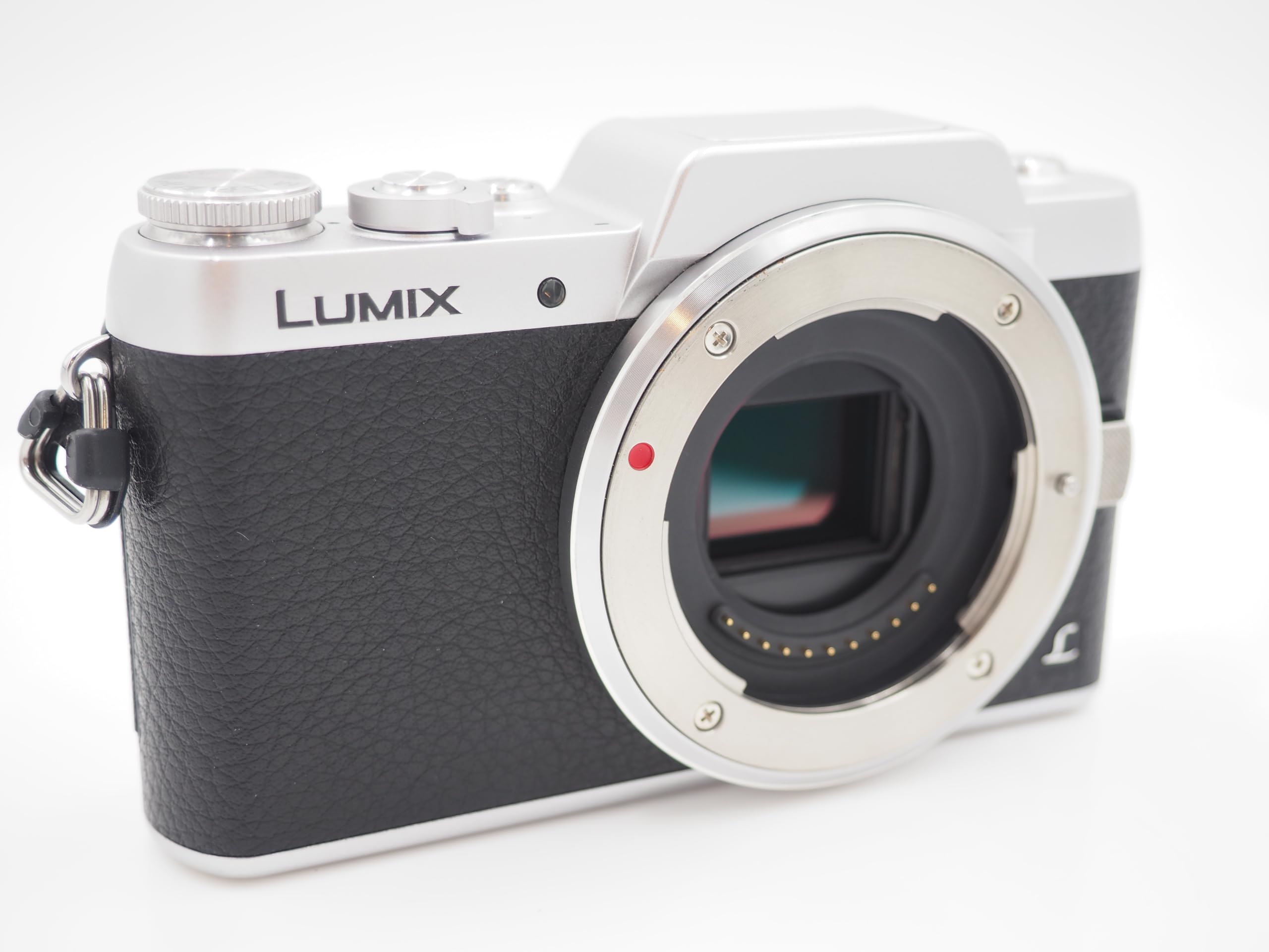 [중고] 파나소닉 루믹스 미러리스 카메라 DMC-GF7 블랙실버 바디 이미지 3