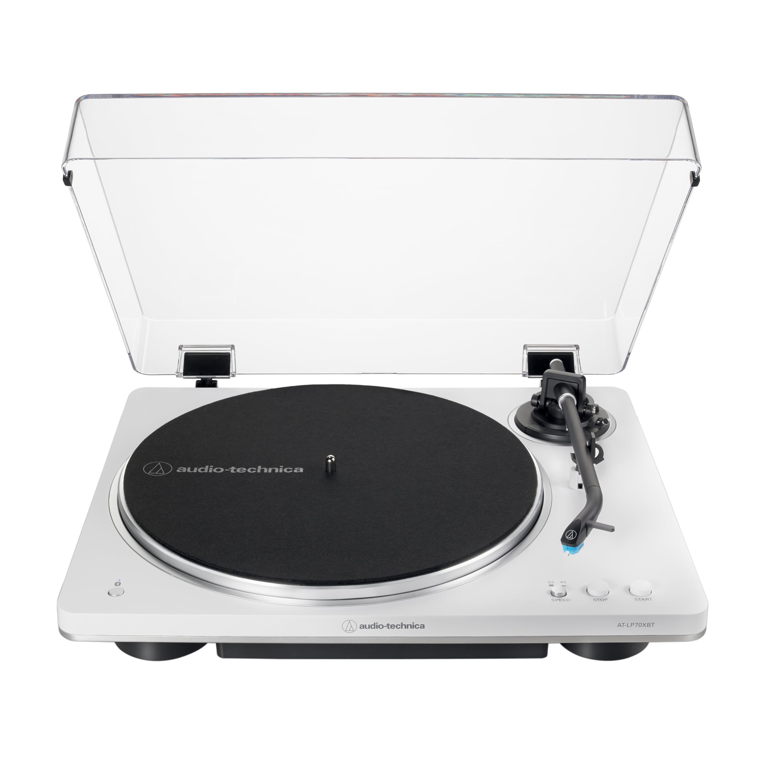 오디오테크니카 AT-LP70XBT WS 화이트실버 무선 턴테이블