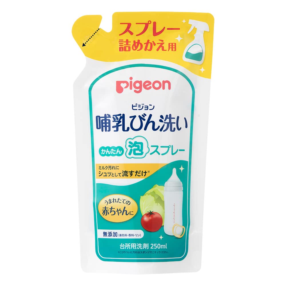 피죤 젖병 세정제 간편 거품 스프레이 리필 250ml 리필 250ml 1개