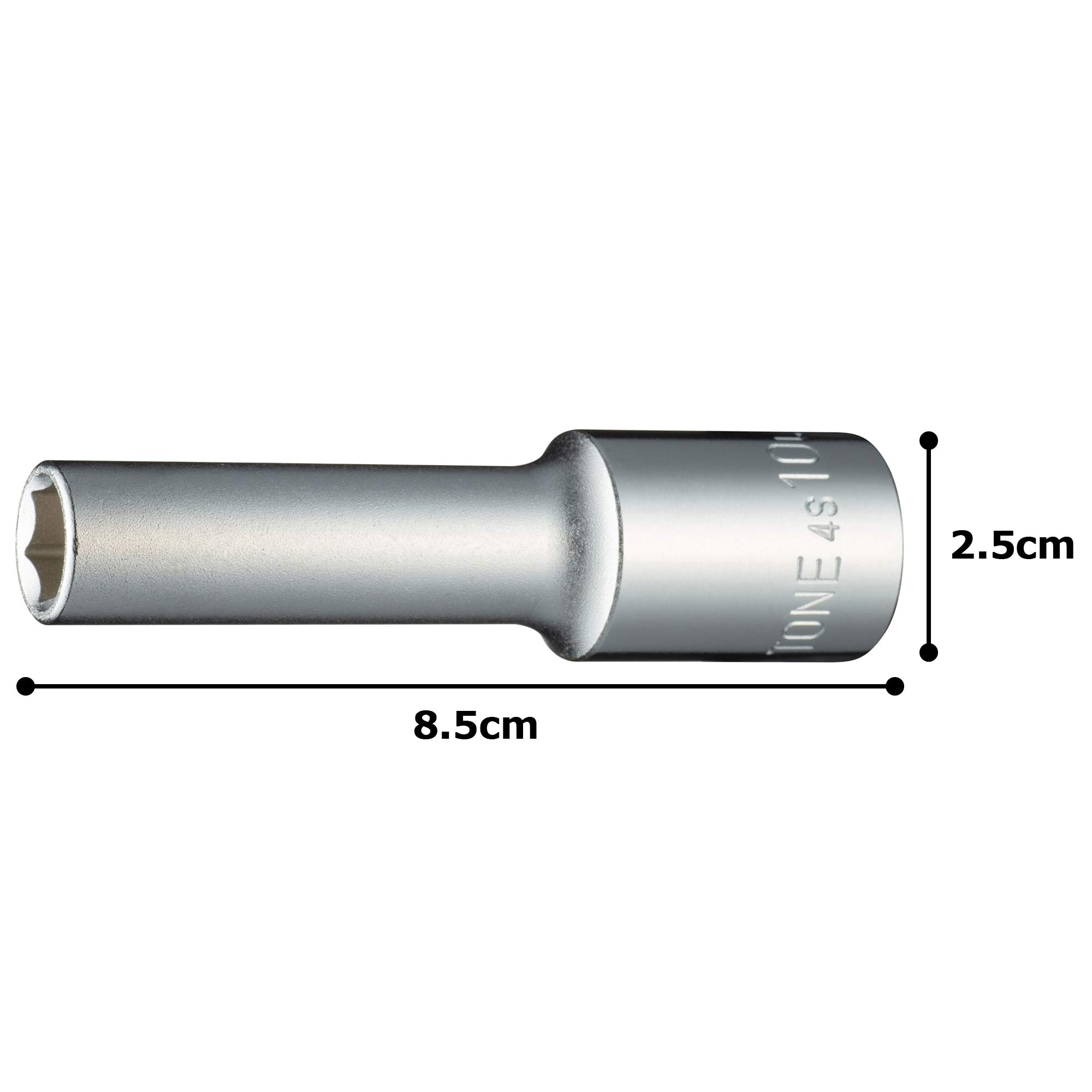 토네 HP4S-10L 10mm 12.7sq 6각 딥소켓 이미지 5