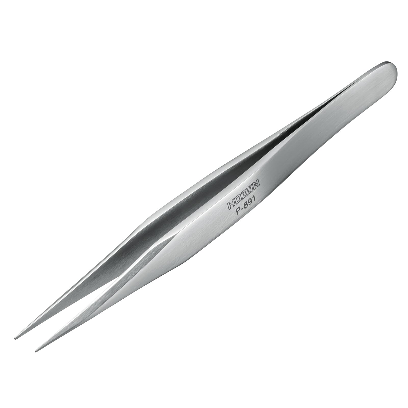 호잔 P-891 정밀 핀셋 125mm 직형 선단폭 0.6mm 핀셋 단품 선단폭 0.6mm
