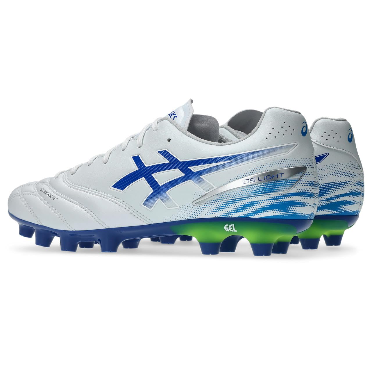 아식스 축구화 DS LIGHT PRO 27.5 cm 2E 100(화이트/아식스 축구화 블루) 이미지 2