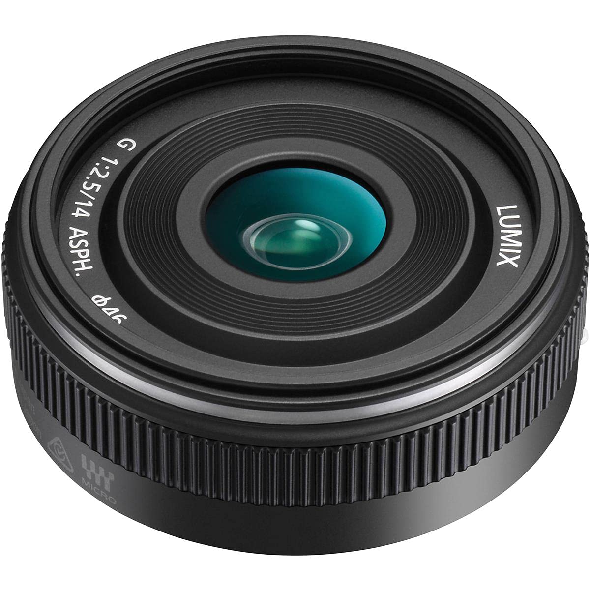 [중고] 파나소닉 루믹스 G 14mm F2.5 ASPH 블랙 H-H014A-K 단렌즈 광각 팬케이크