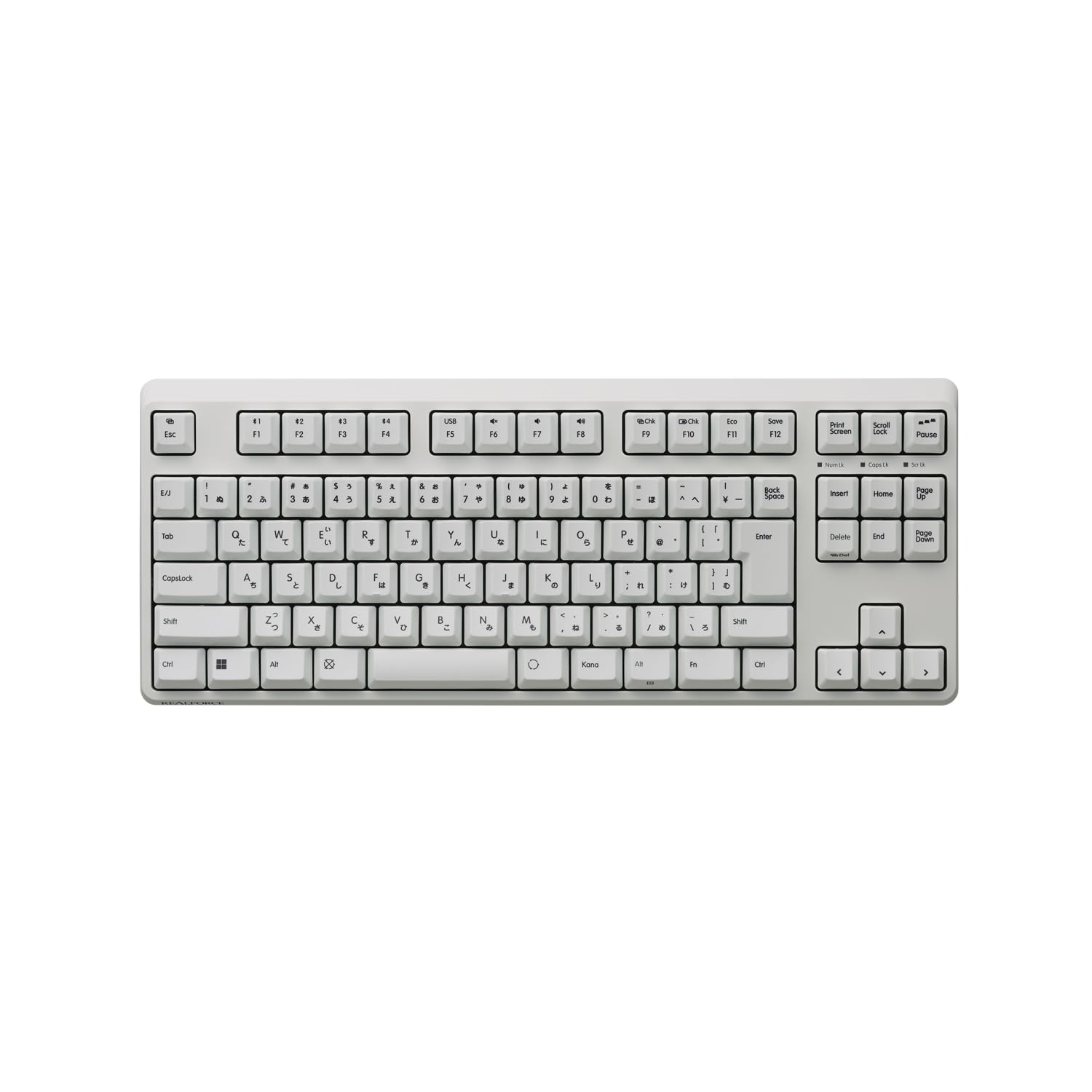 토프레 리얼포스 R4 하이브리드 화이트 R4HC71 45g 한글 각인 TKL 45g 화이트