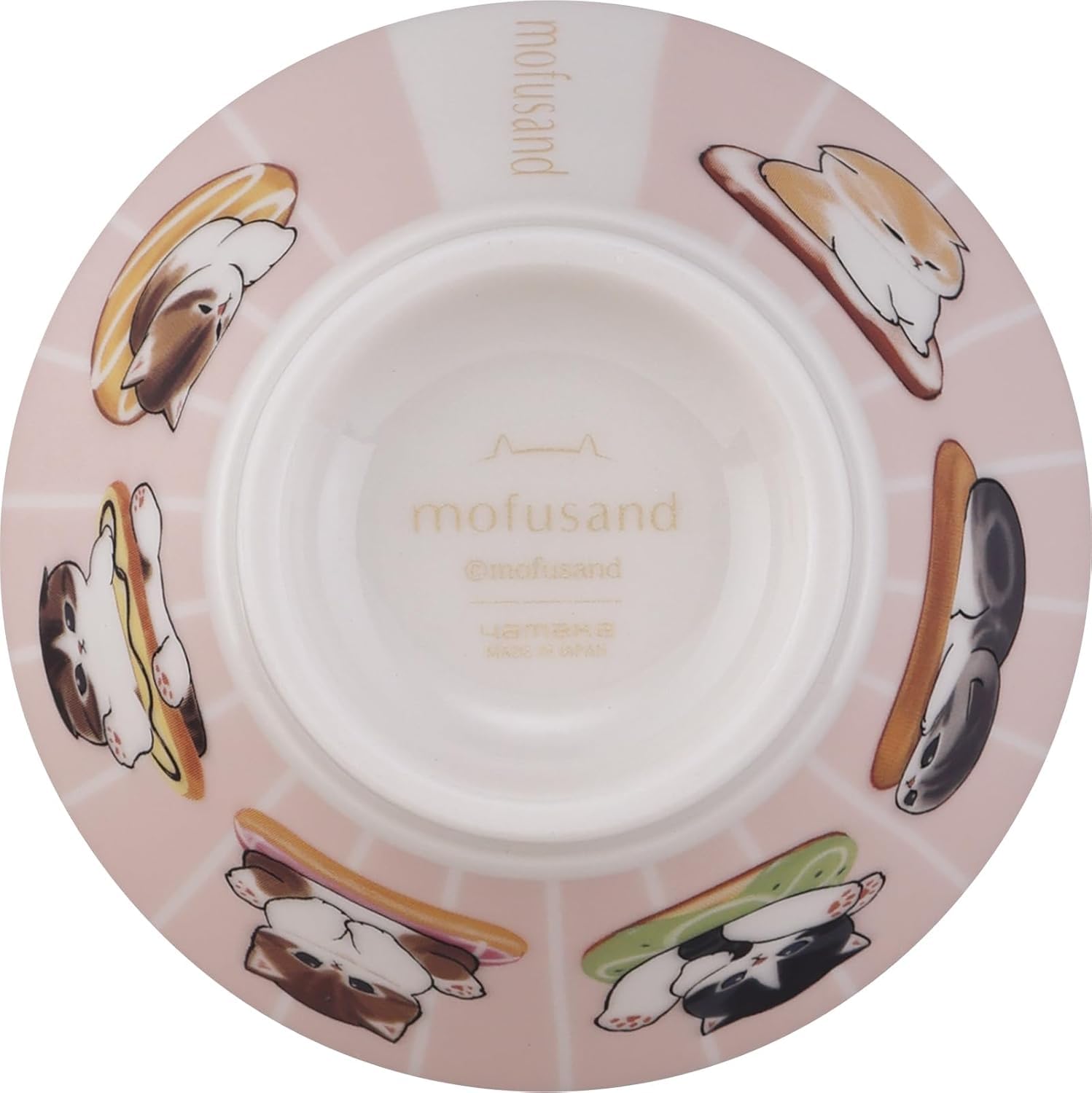 야마카 모프샌드 스위츠냥 도넛 MFS12-352 10cm 밥공기 재패니즈 이미지 3