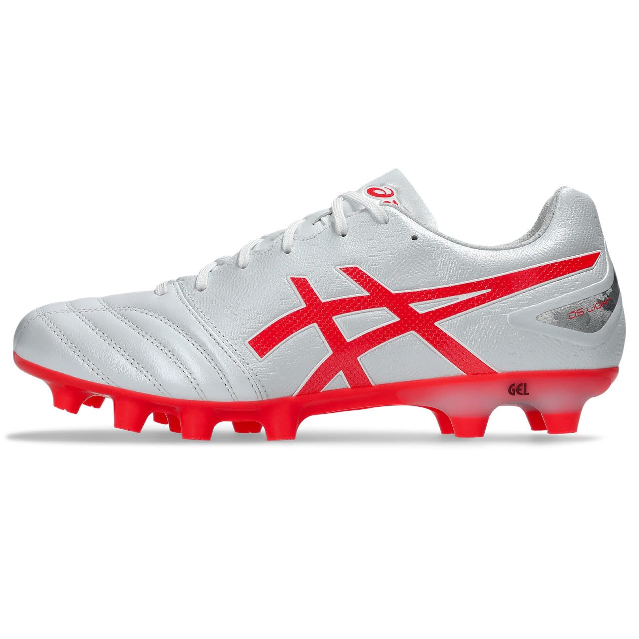 아식스 축구화 DS LIGHT PRO 25.0 cm 2E 104(화이트/플래시 레드) 이미지 5