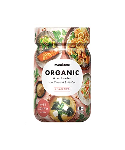 마루코메 오가닉 미소 파우더 200g 가다랑어 다시마 된장 가루 이미지 2