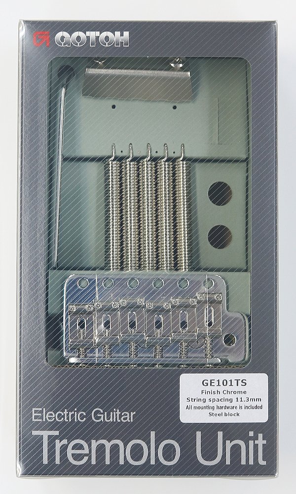 고토 GE101TS 트레몰로 유닛 크롬 이미지 2