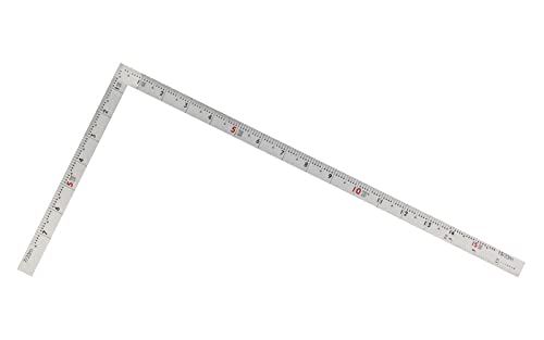 신와 직각자 투바이포 10056 1척5촌 19mm폭 병용눈금 이미지 5