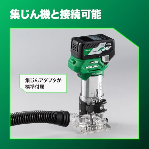 하이코키 M3608DA XPZ 36V 6mm 8mm 충전 트리머 세트 배터리1개 포함 이미지 8