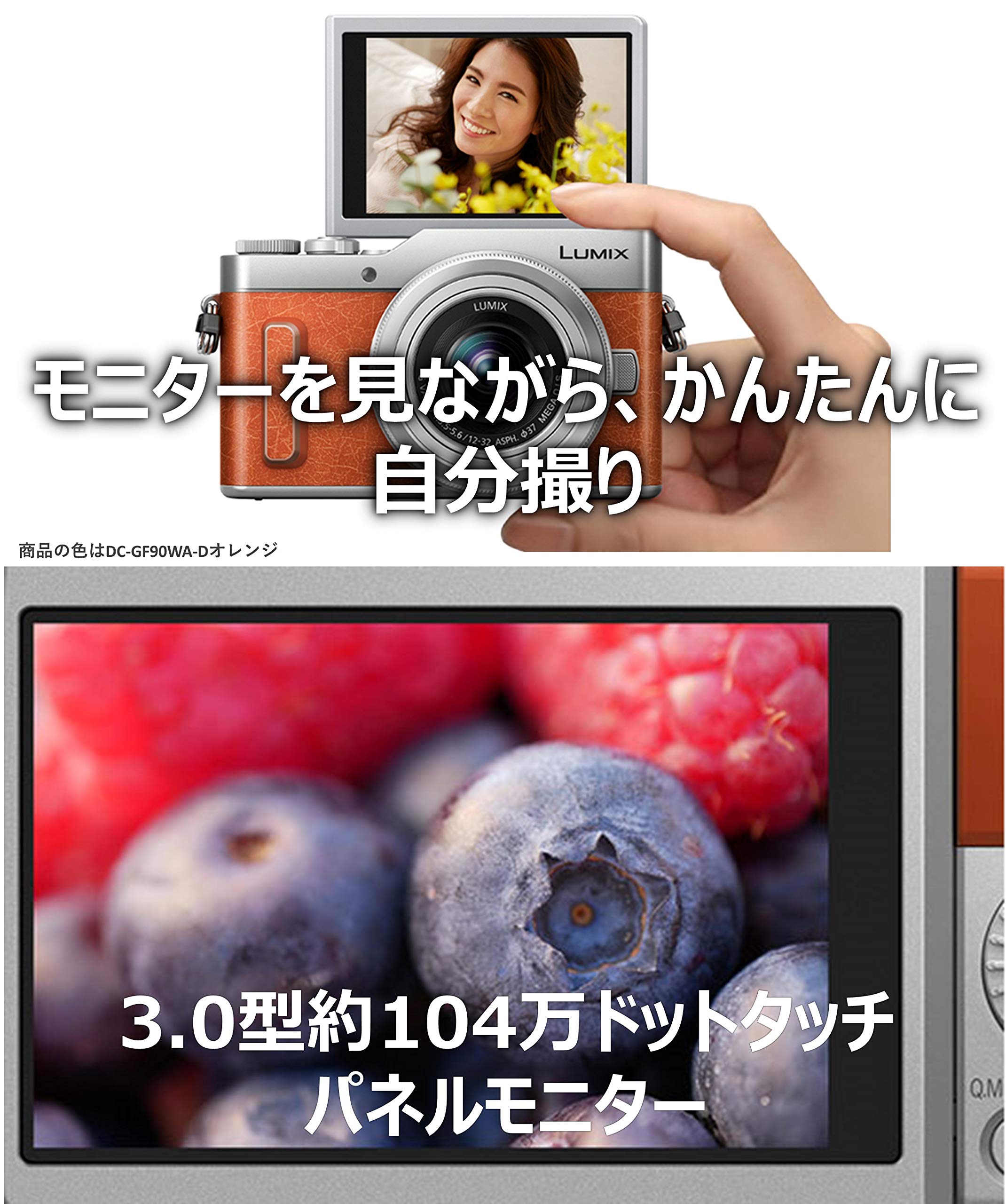 [중고] 파나소닉 루믹스 GF9 실버 DC-GF9W-S 미러리스 카메라 더블 줌 렌즈킷 렌즈킷_실버 이미지 4