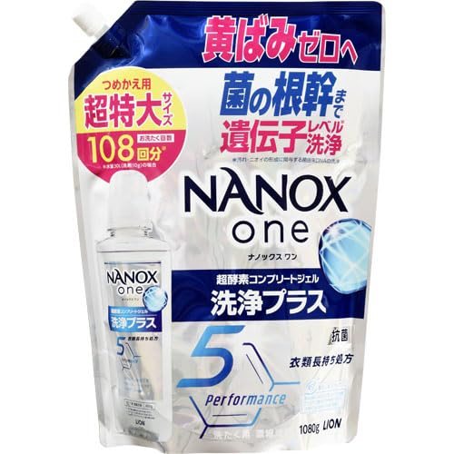 라이온 나노옥스 원 세정플러스 리필 1080g