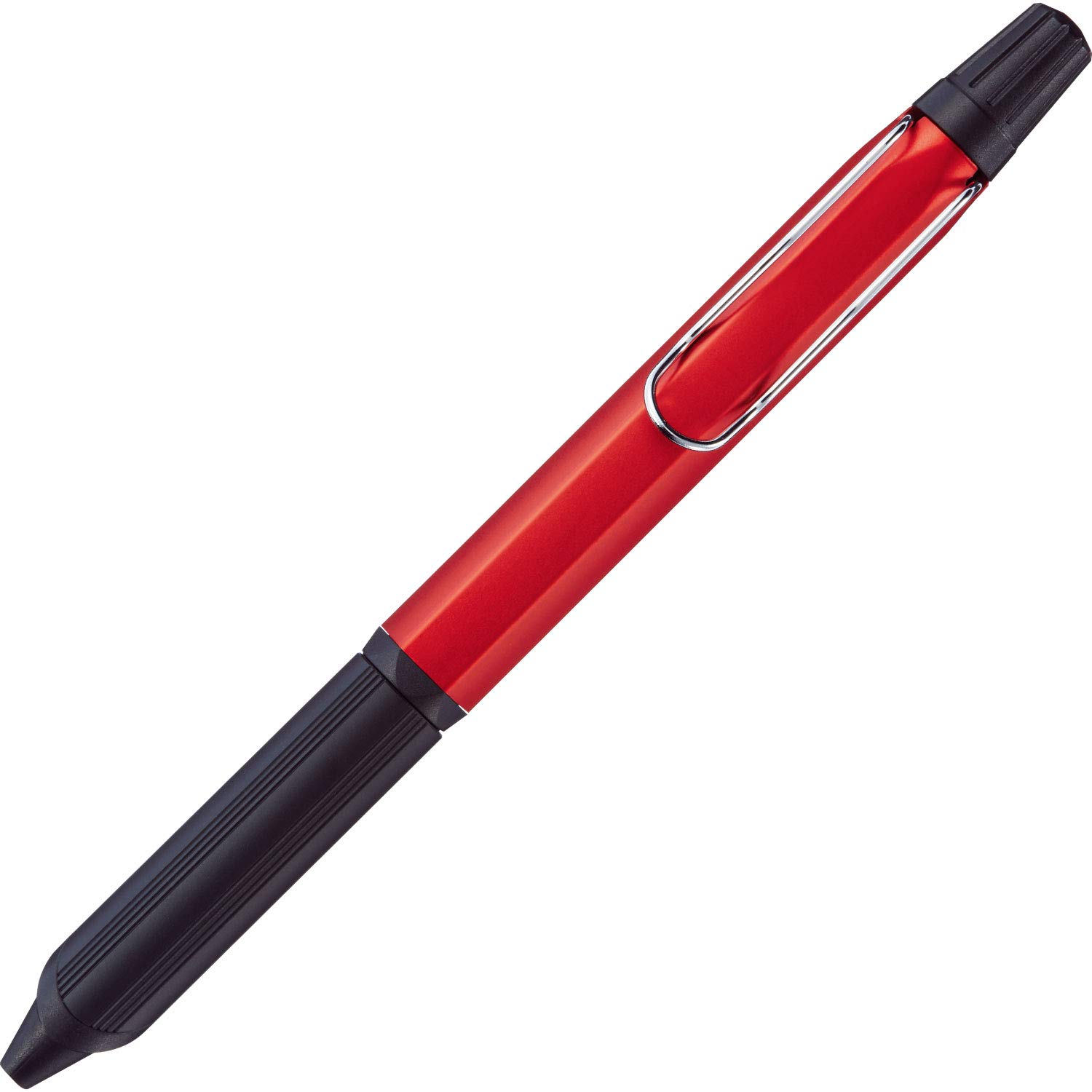 미쓰비시 연필 제트스트림 엣지 3색 볼펜 투톤레드 SXE3250328.TR 0.28mm 단품 이미지 1