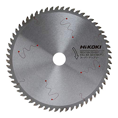 하이코키 슈퍼칩쏘 0032-5959 165mm 60날 원형톱날
