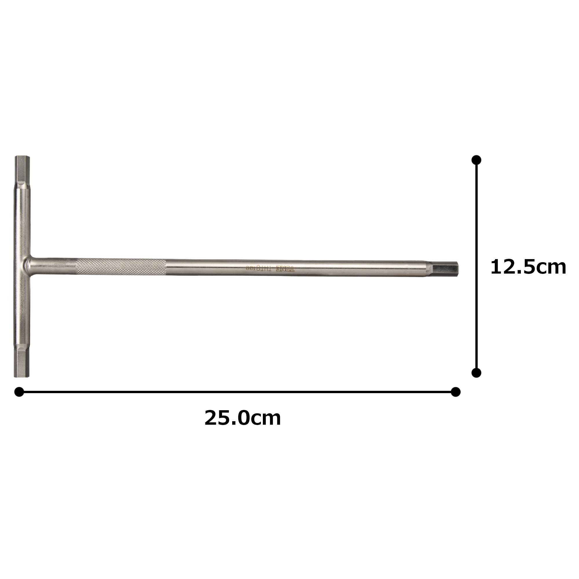 토네 T형 육각 렌치 THT-08 8mm 이미지 3