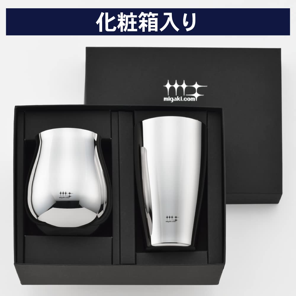 요시카와 미가키야 신디케이트 와인 430ml 400ml 각 1개입 와인 텀블러 맥주 텀블러 이미지 3