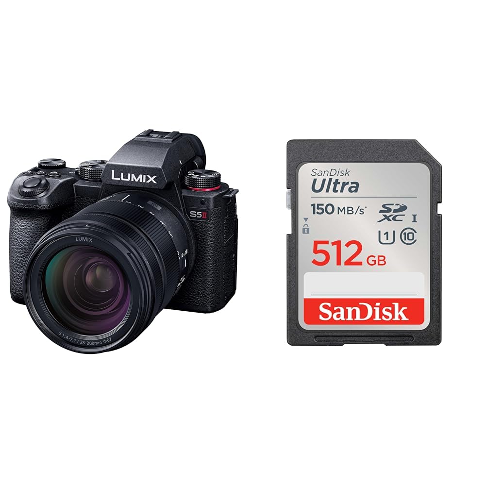 파나소닉 루믹스 S5M2H 블랙 512GB 미러리스 카메라 줌렌즈킷