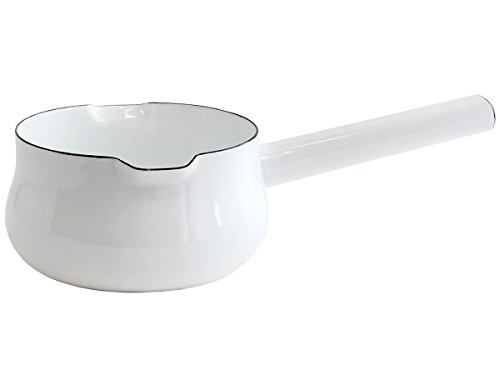 노다호로 루크 밀크팬 LK-15M 15cm 법랑 편수냄비 가스IH겸용