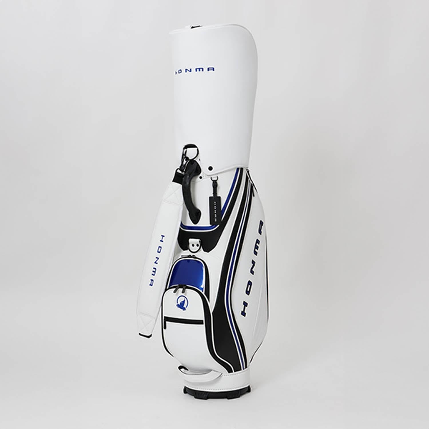 혼마 스포츠 캐디백 SK93877123 화이트 블랙 WHT BLK 0102 이미지 3