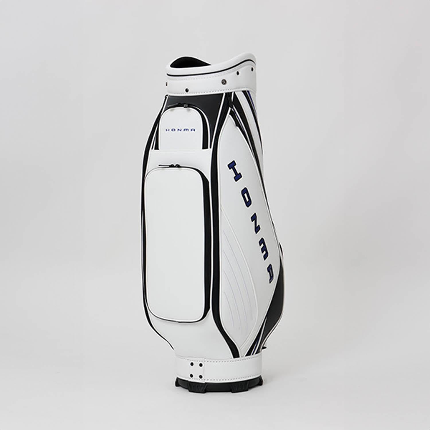 혼마 스포츠 캐디백 SK93877123 화이트 블랙 WHT BLK 0102 이미지 2