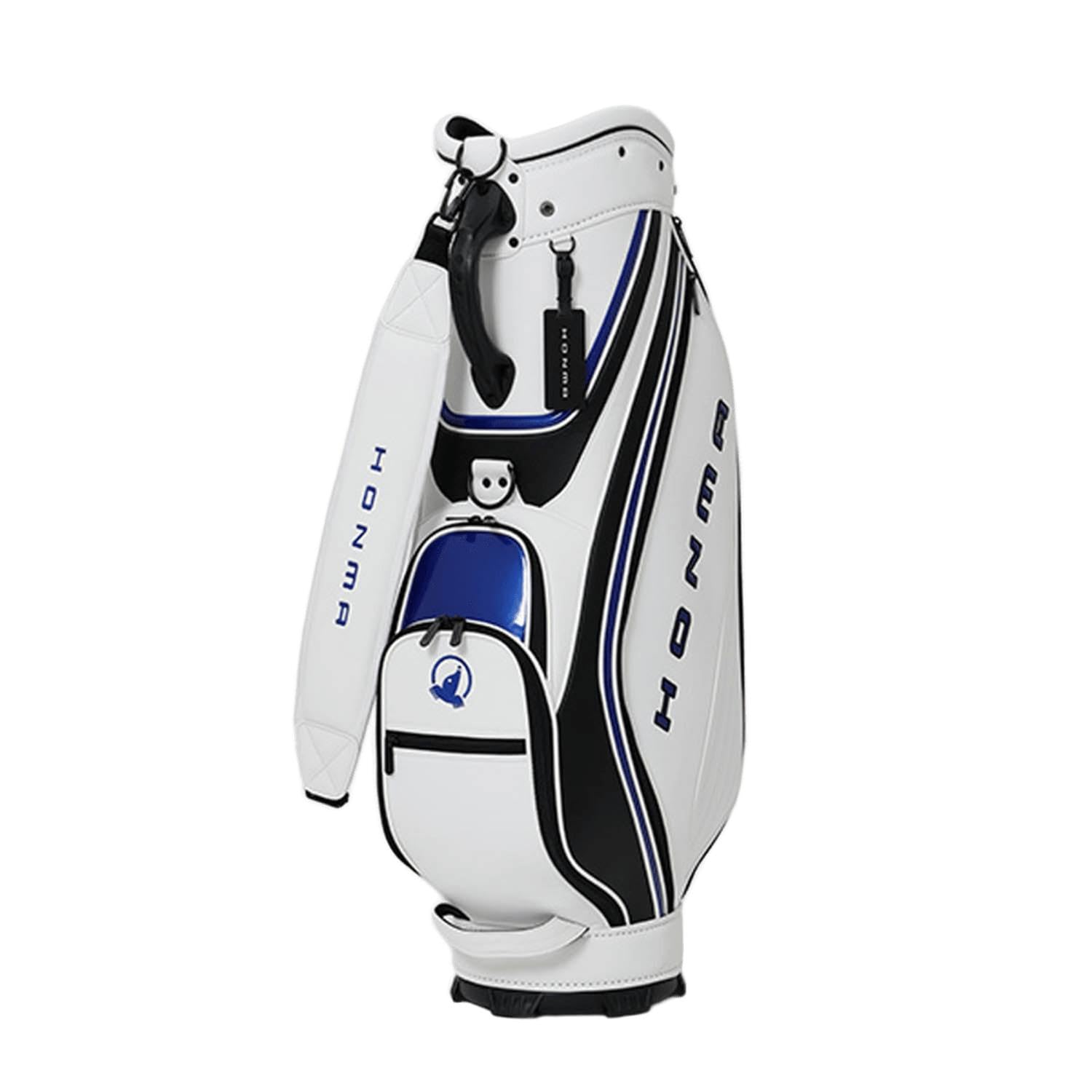 혼마 스포츠 캐디백 SK93877123 화이트 블랙 WHT BLK 0102