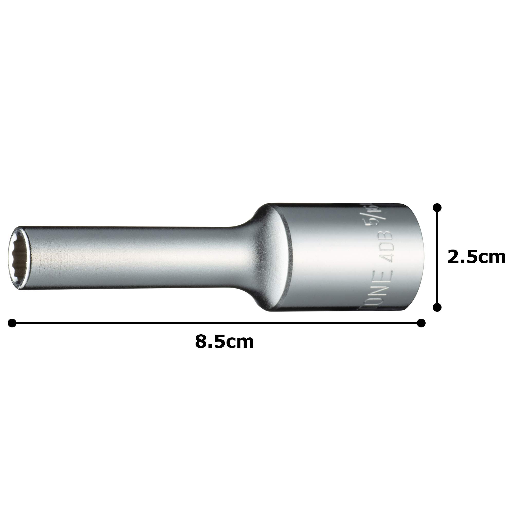 토네 12각 딥소켓 4DB-10L 5/16인치 이미지 5