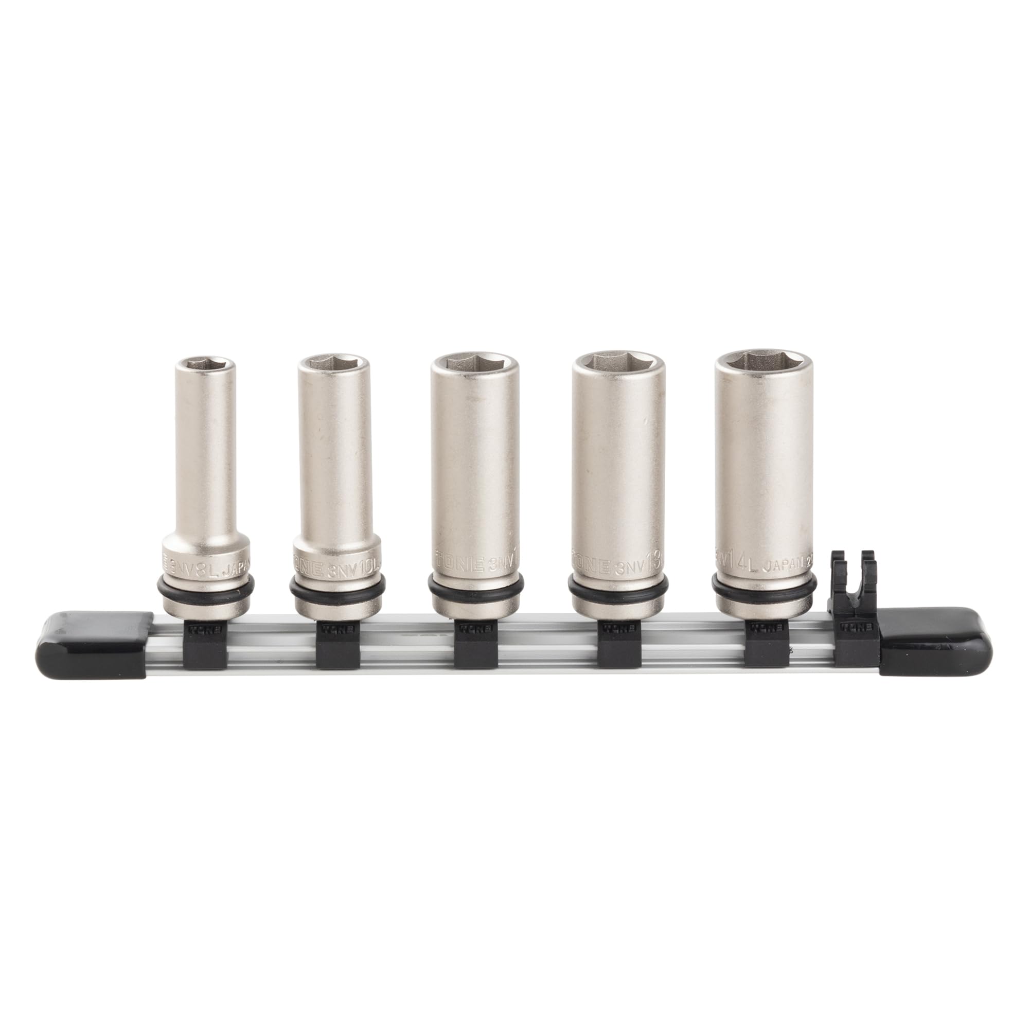 토네 HNV305L 9.5mm 임팩트 롱 소켓 세트 5종 홀더포함 1