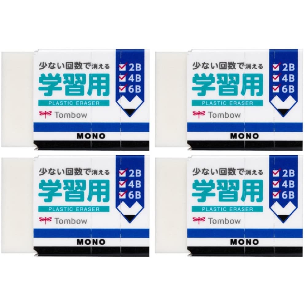 톰보 모노 학습용 지우개 JCC-411AZ 4개입 4개입 잘 지워지는 저학년