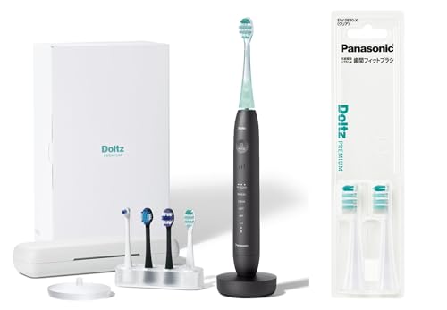 파나소닉 돌츠 블랙 EW-DT88-K 전동칫솔 치간케어 세트